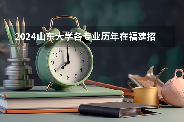 2024山东大学各专业历年在福建招生人数 学费多少钱