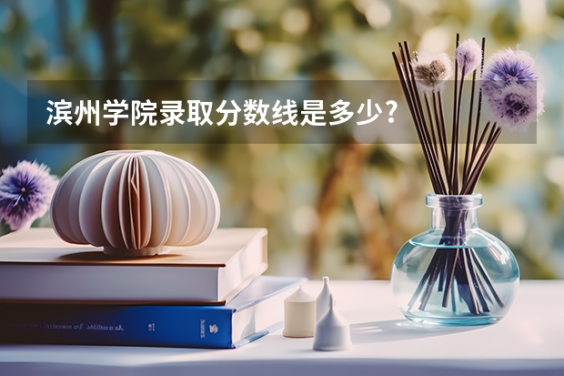 滨州学院录取分数线是多少?