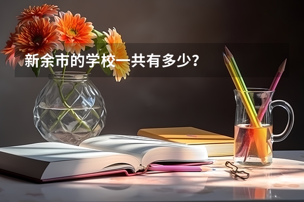 新余市的学校一共有多少？