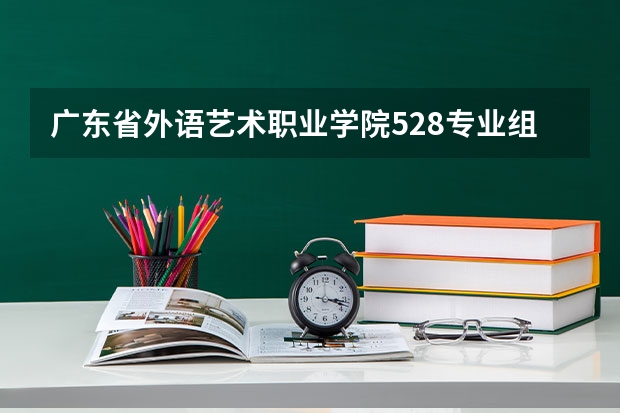 广东省外语艺术职业学院528专业组是什么