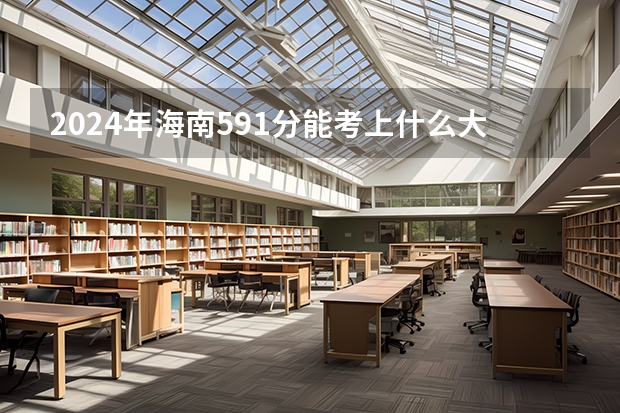 2024年海南591分能考上什么大学？