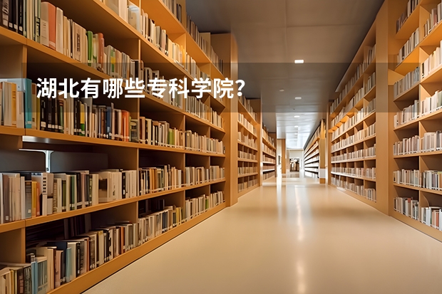 湖北有哪些专科学院？