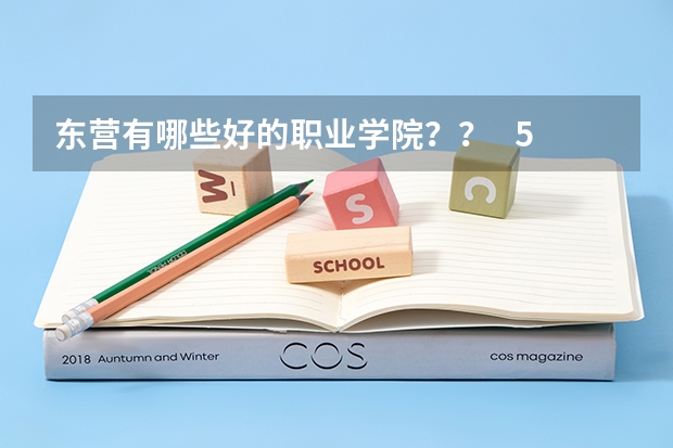 东营有哪些好的职业学院？？   510多分  能去哪？？