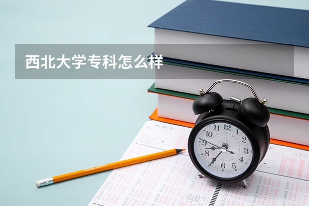 西北大学专科怎么样