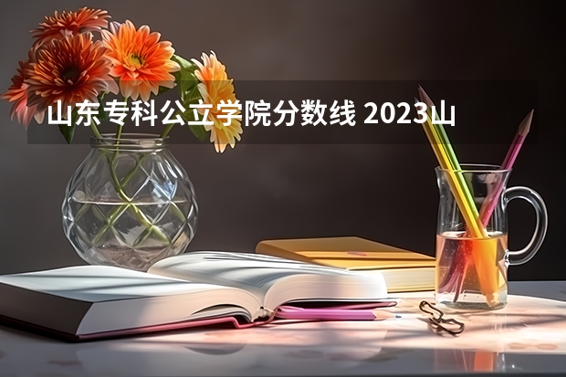 山东专科公立学院分数线 2023山东专科大学排名及录取分数线