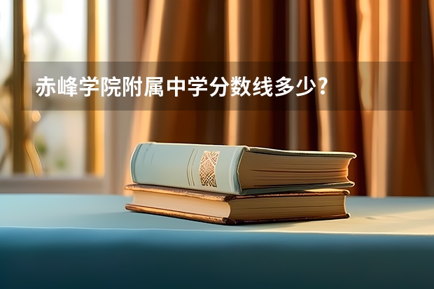 赤峰学院附属中学分数线多少?