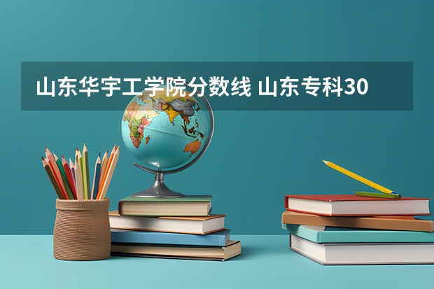 山东华宇工学院分数线 山东专科300分左右的大专