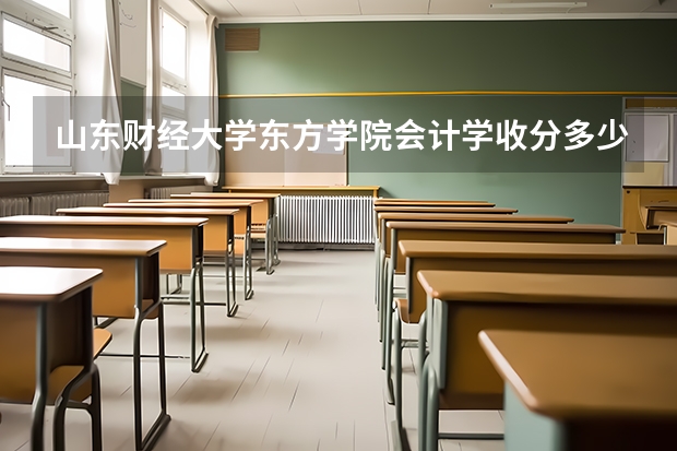 山东财经大学东方学院会计学收分多少？