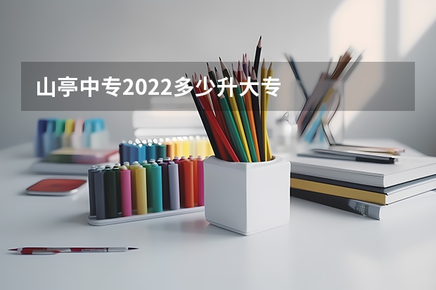 山亭中专2022多少升大专